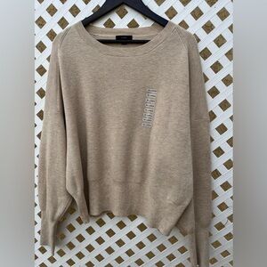 J.Crew Women's Knit Long Sleeve Tan Sweater XXL NWT